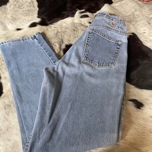 VTG Cruel Girl Jeans Womens Size 9 Long Relaxed Fit Light Wash Denim Western